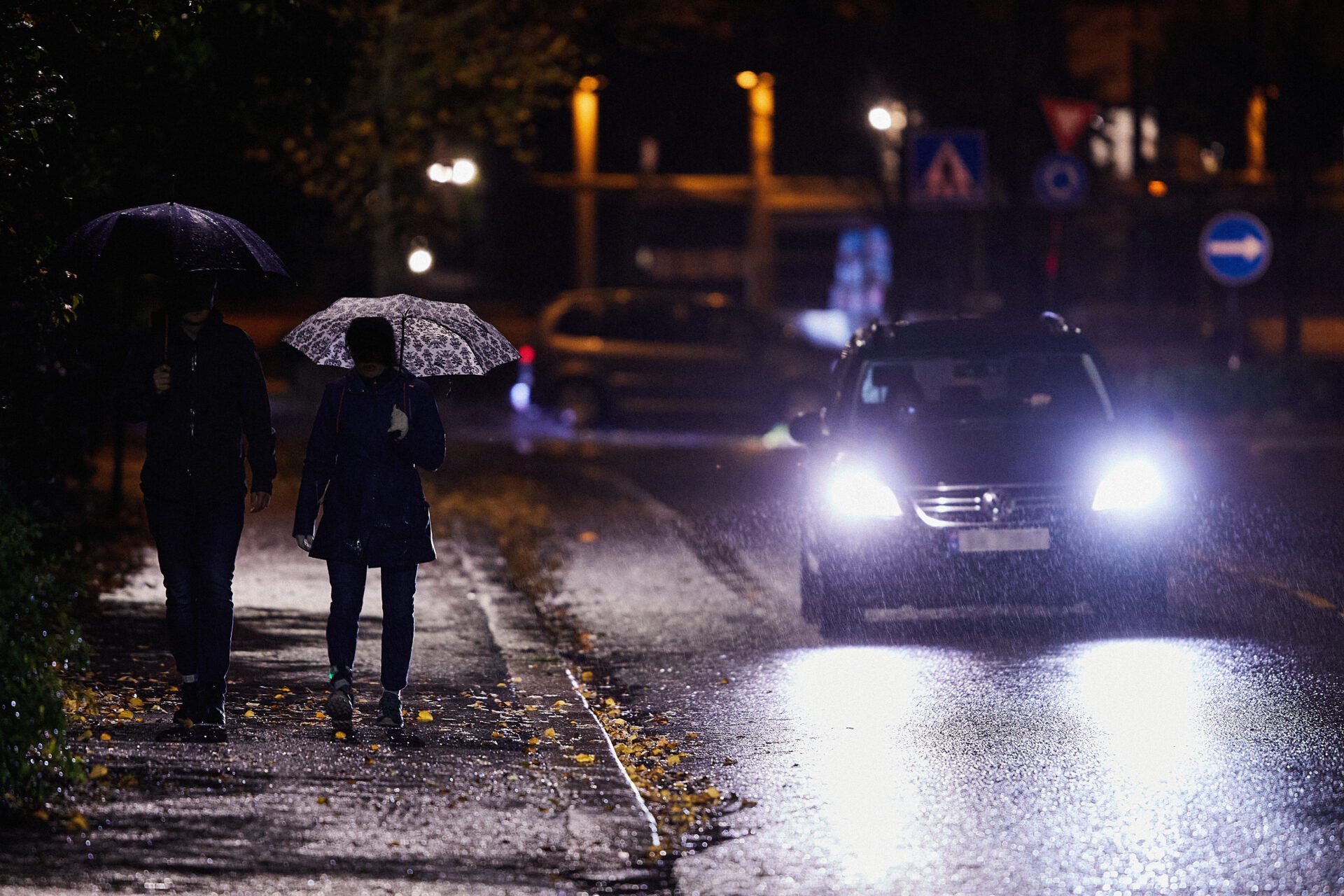 Markerer Refleksdagen - ØyBlikk